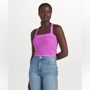 NWT Lole Weekender knit tank top sz L